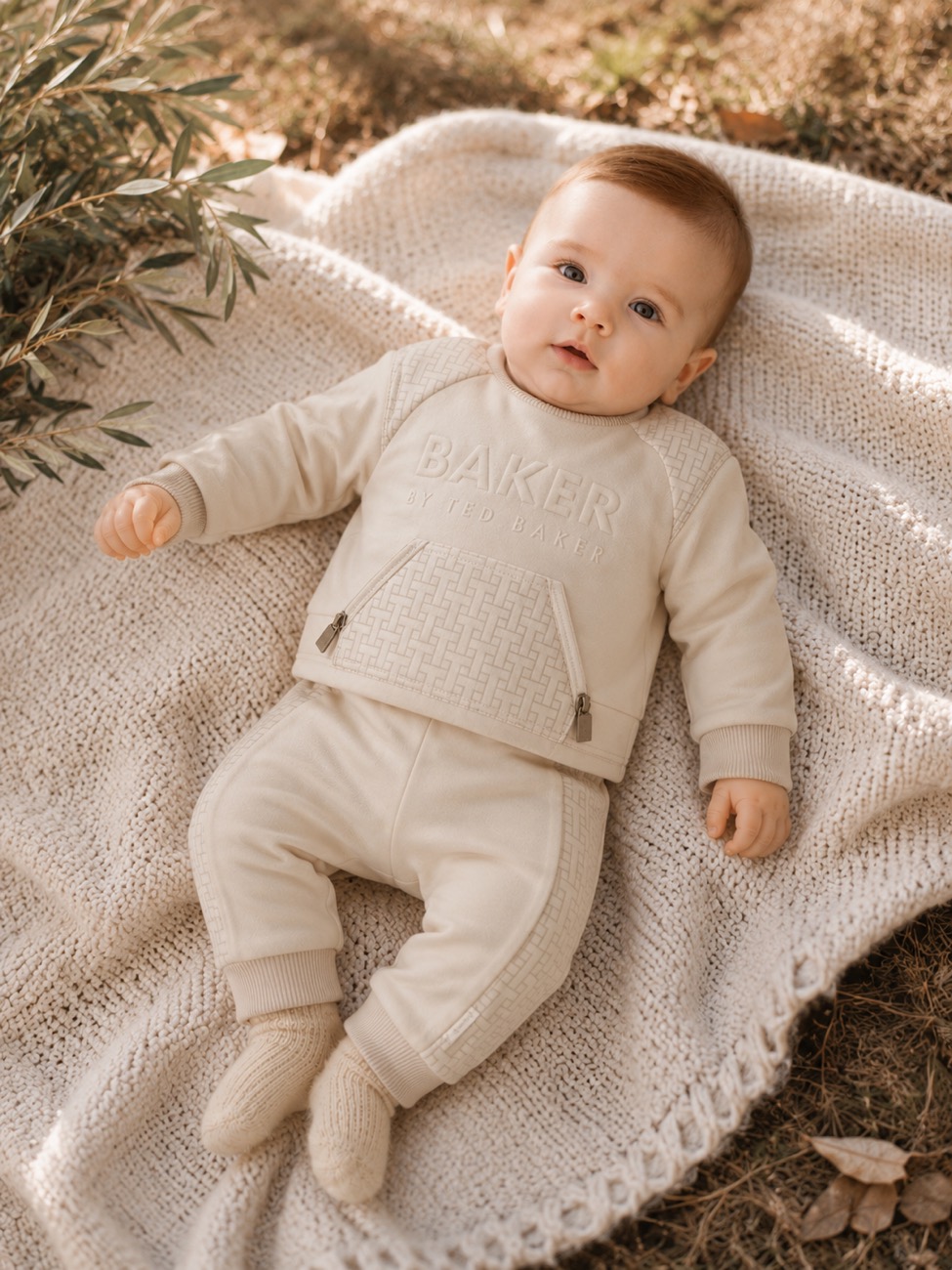 Baker knit two-piece